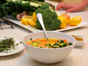 Chicken and Vegetable Soup image