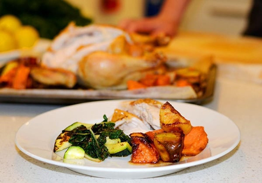 Thyme roast chicken image