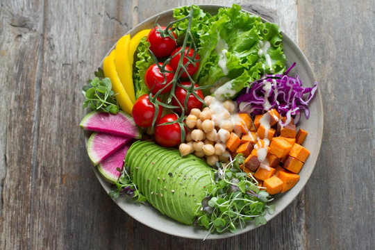 Vegetables, fruit and legumes image