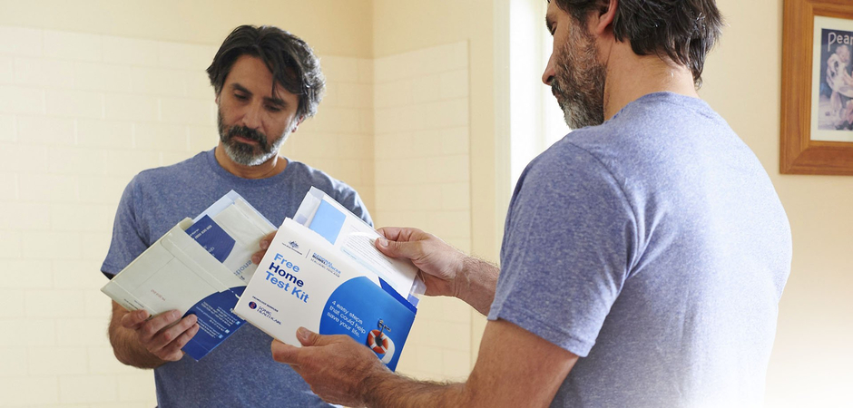 Bowel screening header desktop image